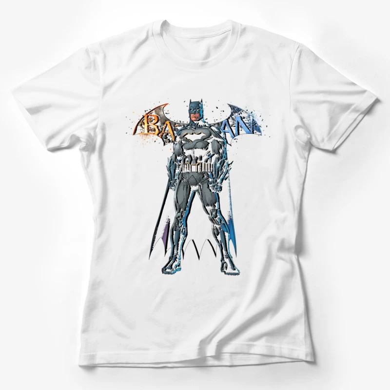 Batman Character Illustration Female T-Shirt