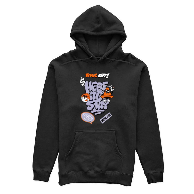 Graffiti Kunstwerk Streetwear Damen Pullover Hoodie