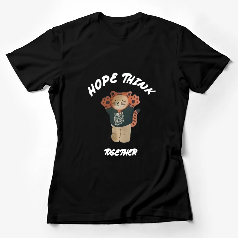 Espoir Peluche Tigre Femme T-Shirt
