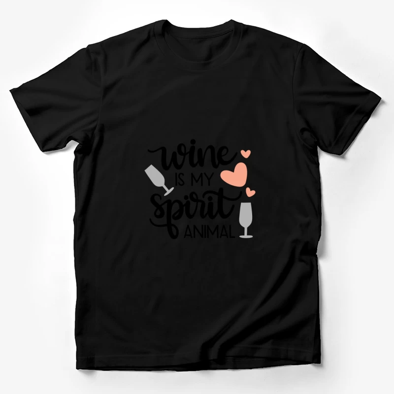 Coupes de champagne avec coeurs Homme T-Shirt