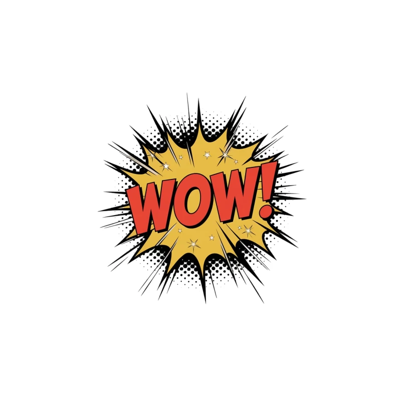 Retro Pop Art Comic Book Exclamation: WOW! Tapestry