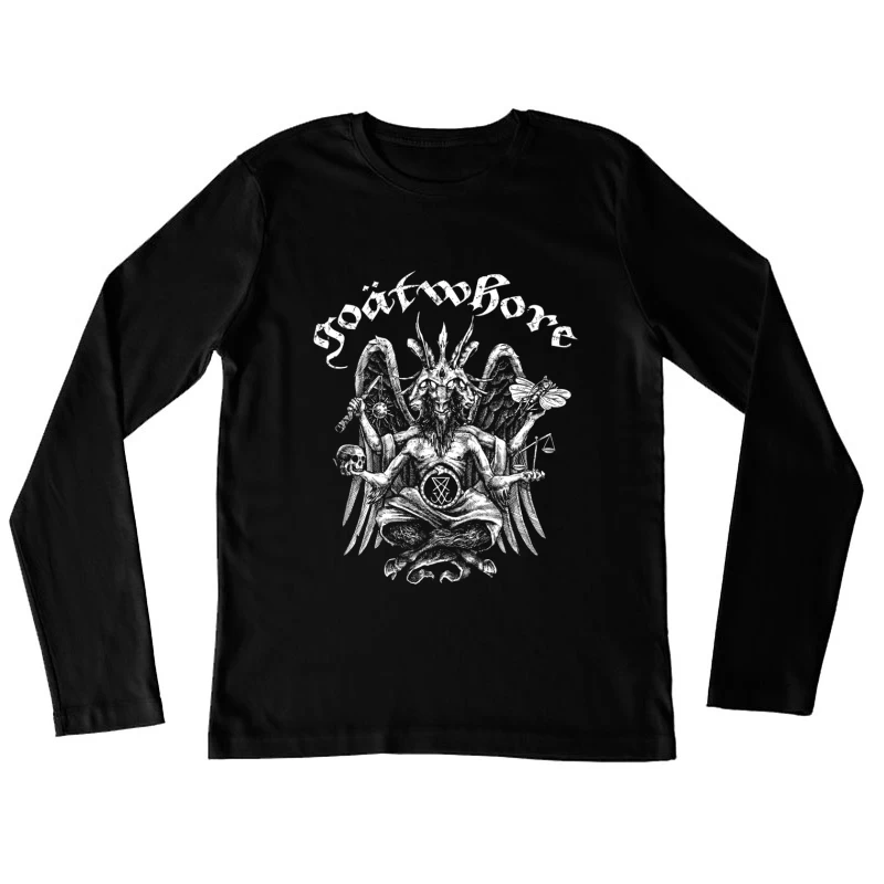 Goatwhore Satan Female Long Sleeve T-Shirt