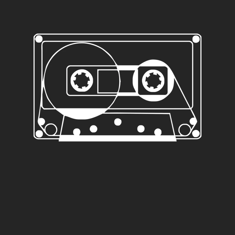 Audio Cassette 80_s 90_s Party Hip Hop Nostalgia Retro Male Pullover Sweatshirt