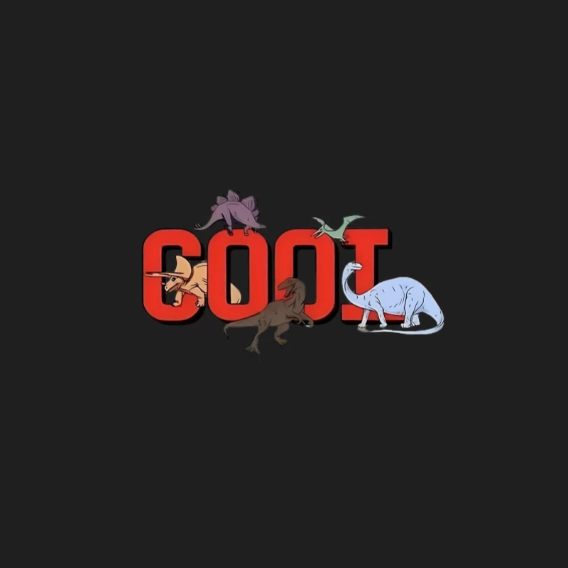 Coole Dinosaurier-Buchstaben Herren Tanktops