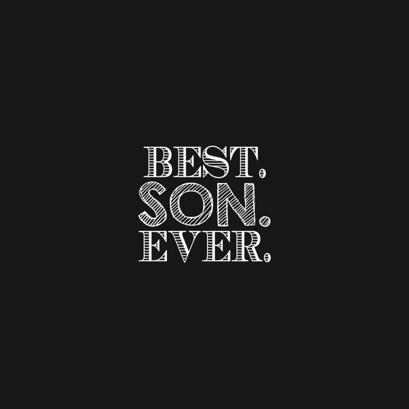 Design avec texte 'Best Son Ever' Homme Sweat à capuche