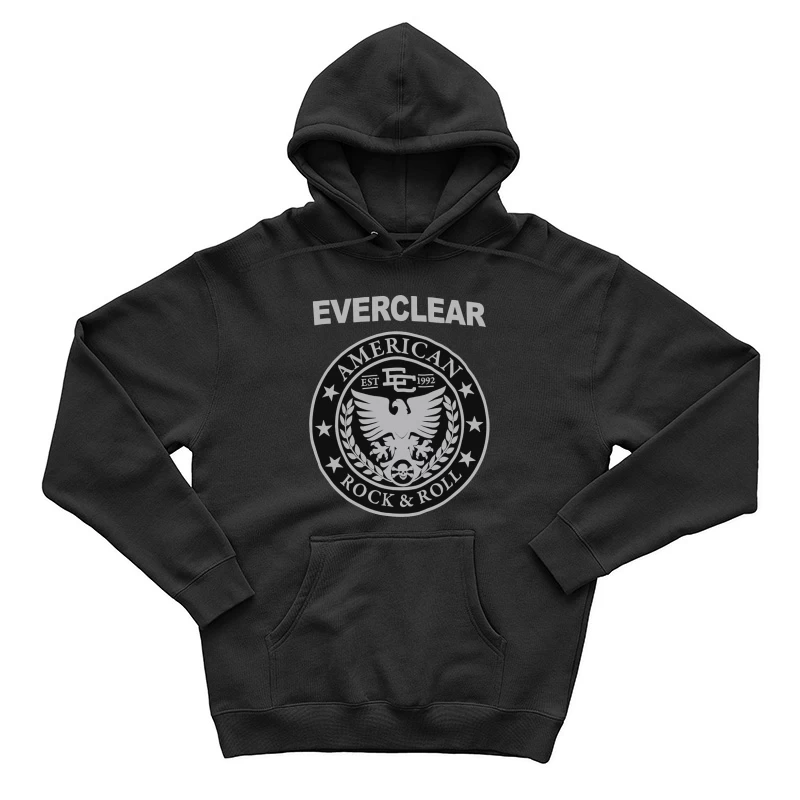 Everclear American Rock & Roll Band Emblem Est. 1992 Male Pullover Hoodie