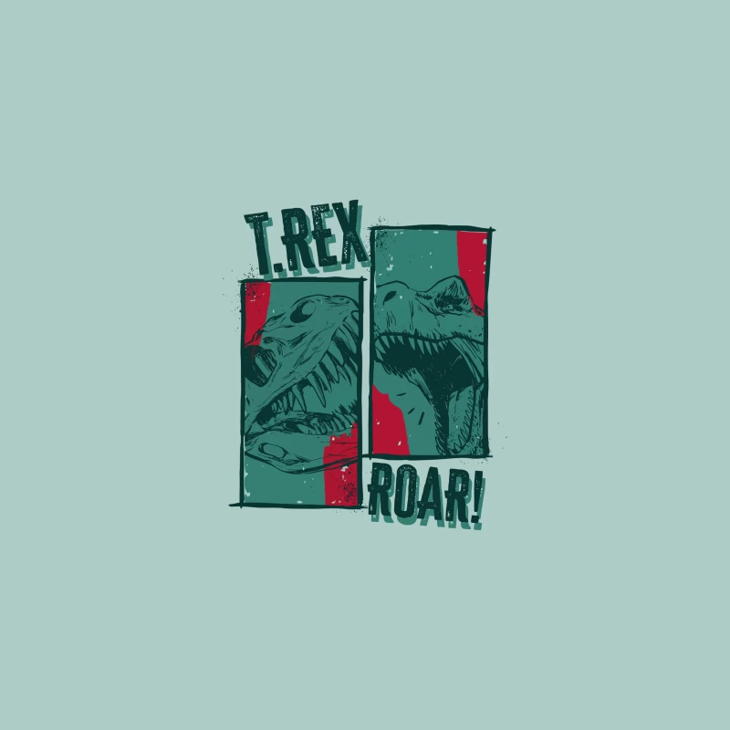 T-Rex Roar! Vintage Comic Design iPhone Case