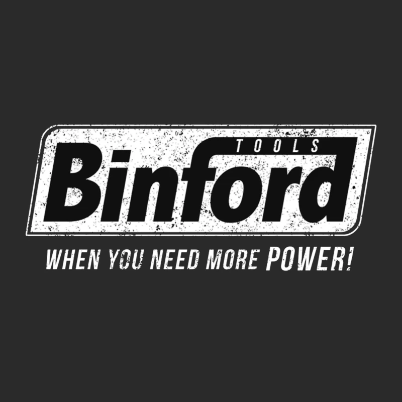 Vintage Binford Tools Logo with Power Slogan Baseball Cap