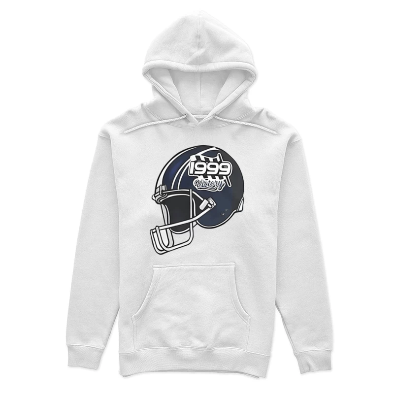 Amerikanischer Fußballhelm 1999 Sieg Damen Pullover Hoodie