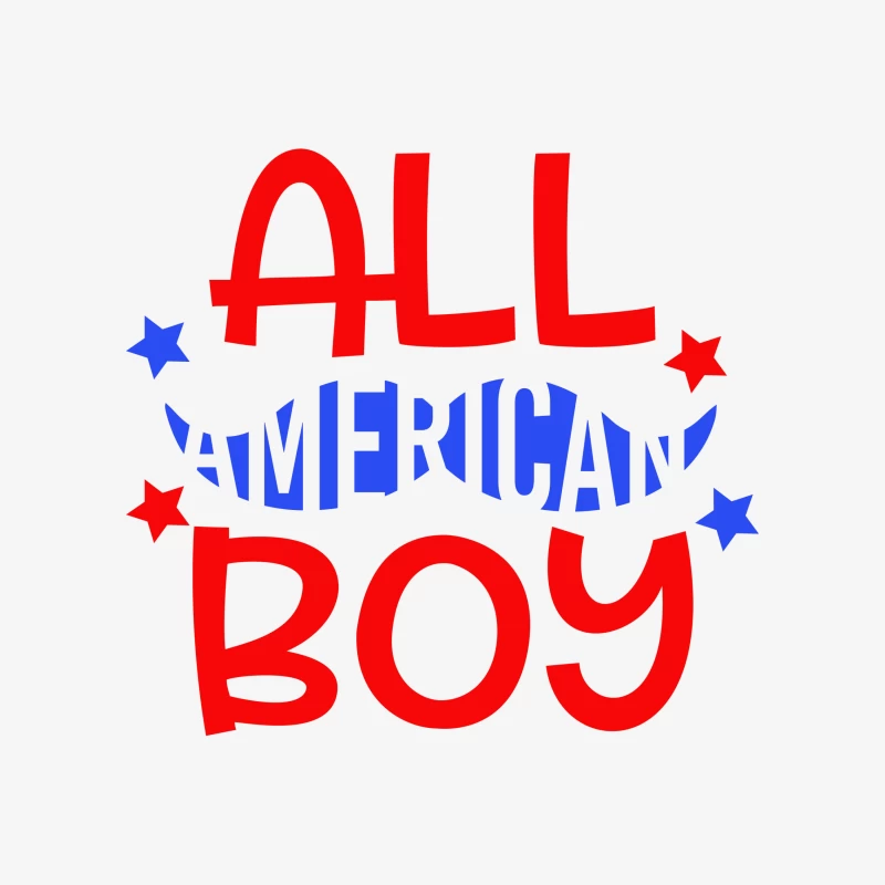 Design vintage 'All American Boy' Femme Sweat-shirt à enfiler