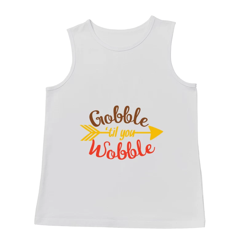Phrase festive pour Thanksgiving Homme Débardeur