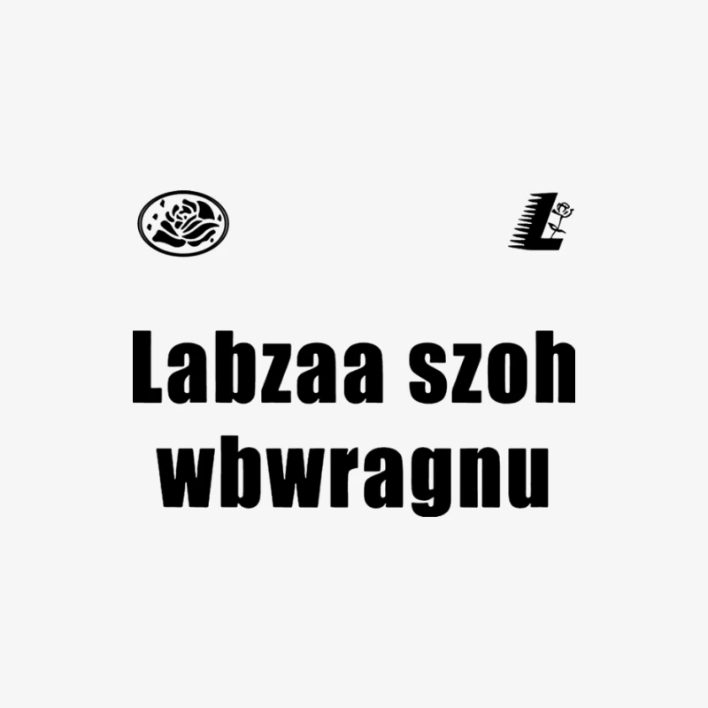 Labzaa Szoah Design mit Logos Damen Langarm T-Shirt