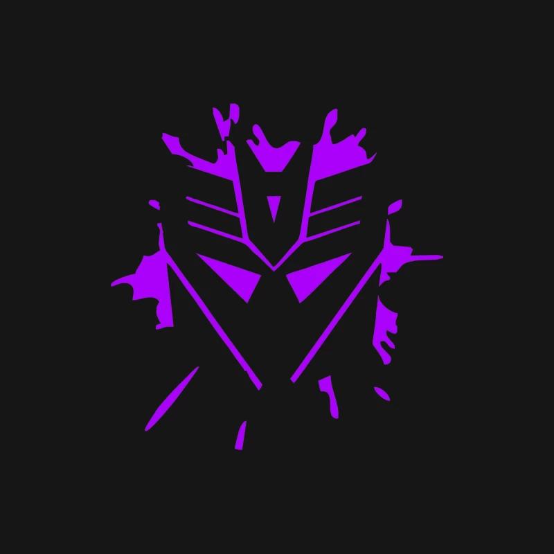 Transformers Decepticon Splat Female Long Sleeve T-Shirt