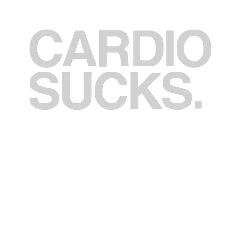 Cardio Sucks - exercise running gym training workout fitness trainer tee Tapestry