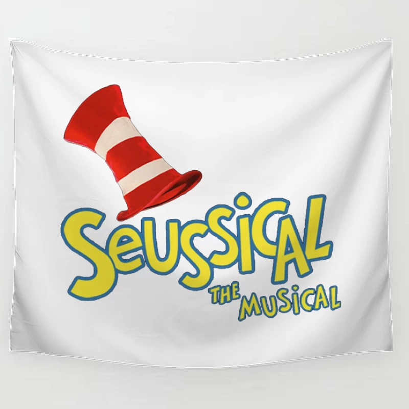 Seussical The Musical Theater Production Logo Tapestry