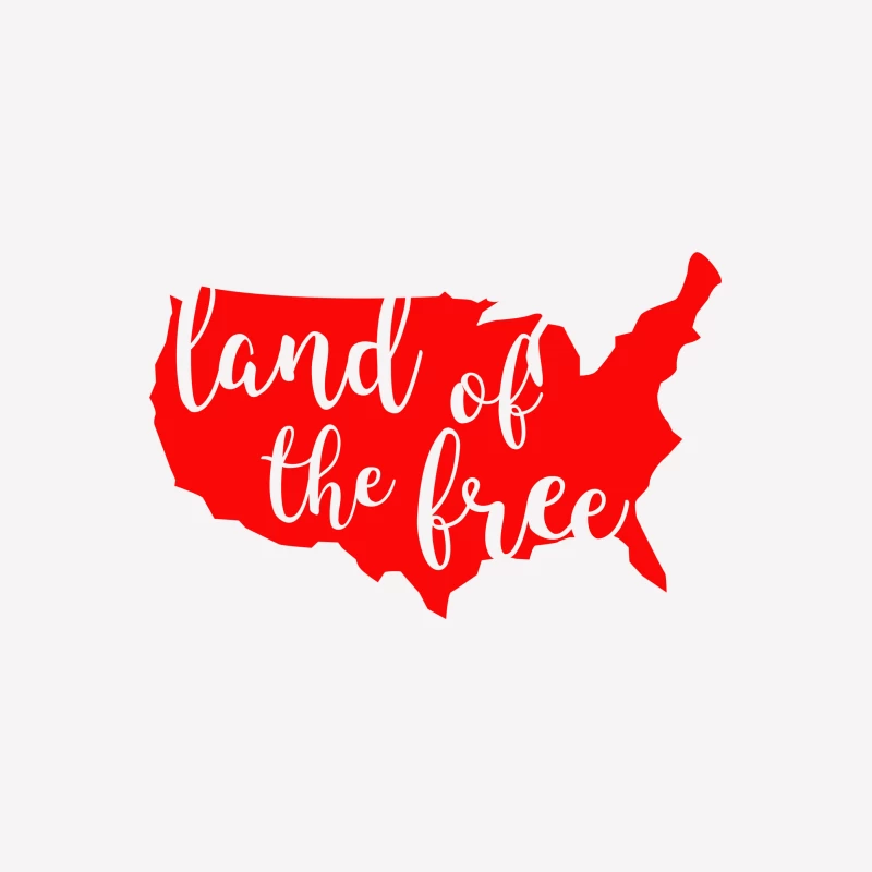 Carte patriotique des États-Unis Femme T-Shirt
