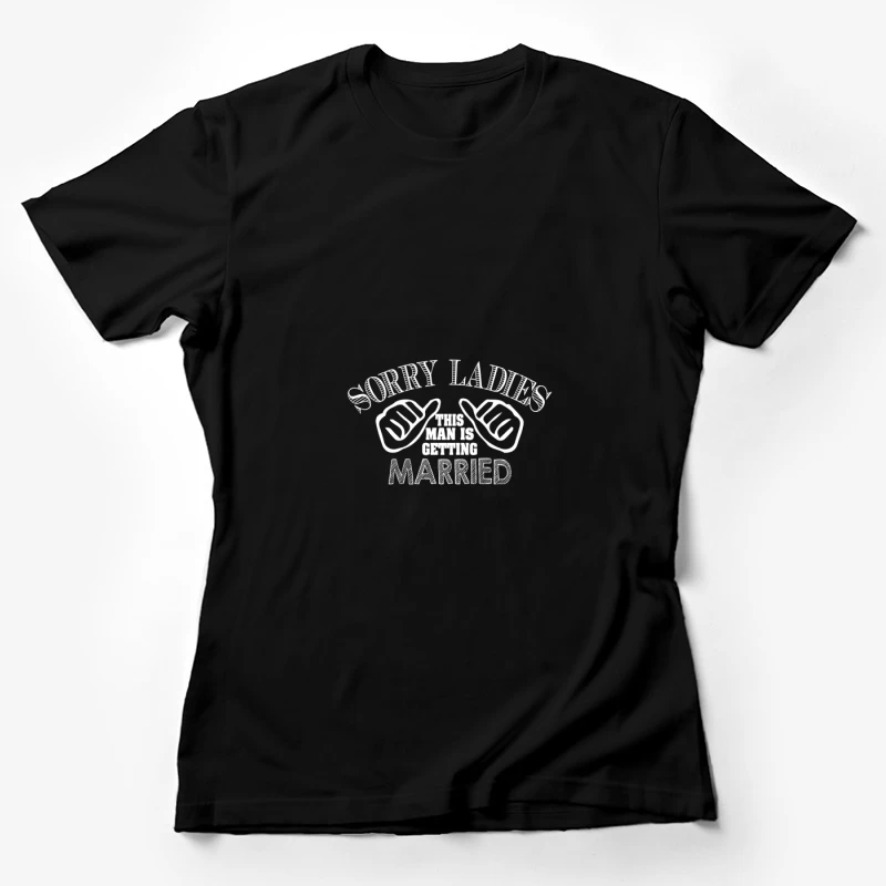 Design humoristique sur le mariage Femme T-Shirt