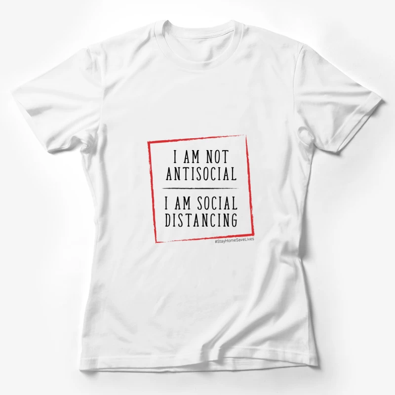 Carré abstrait rouge sur un fond noir Femme T-Shirt