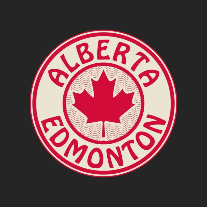 Edmonton Alberta Canada Male Pullover Sweatshirt