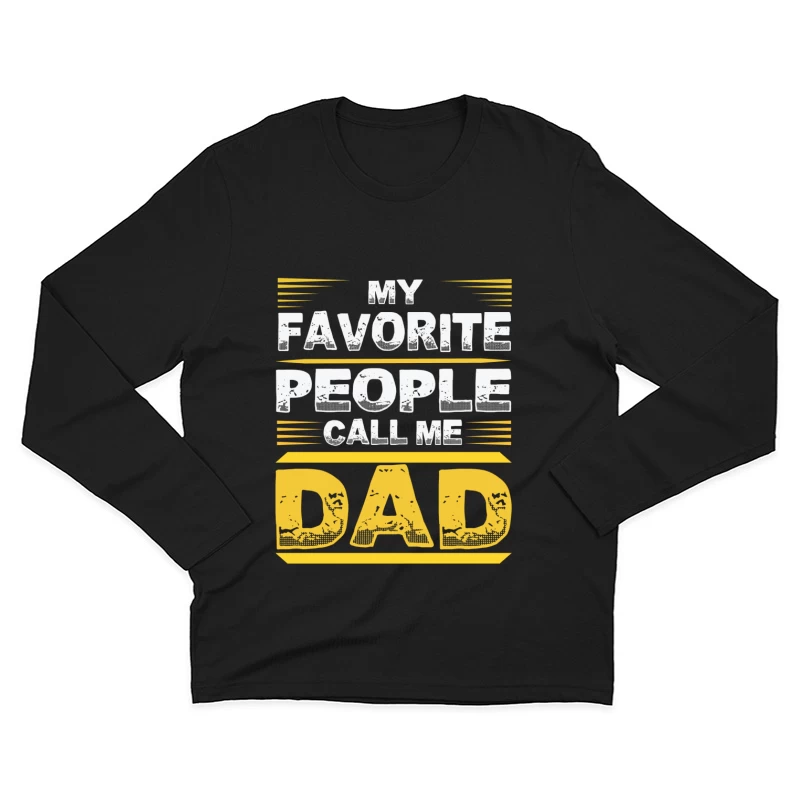 T-shirt Humoristique pour Papa Homme Manches Longues T-Shirt