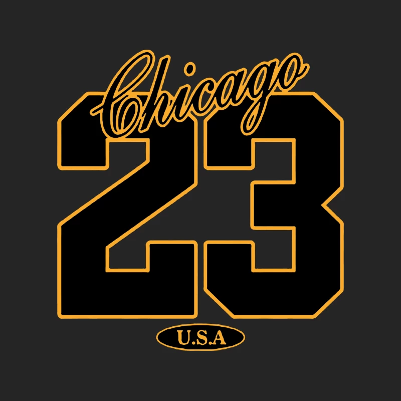 Chicago Nummer 23 Design Damen Pullover Sweatshirt