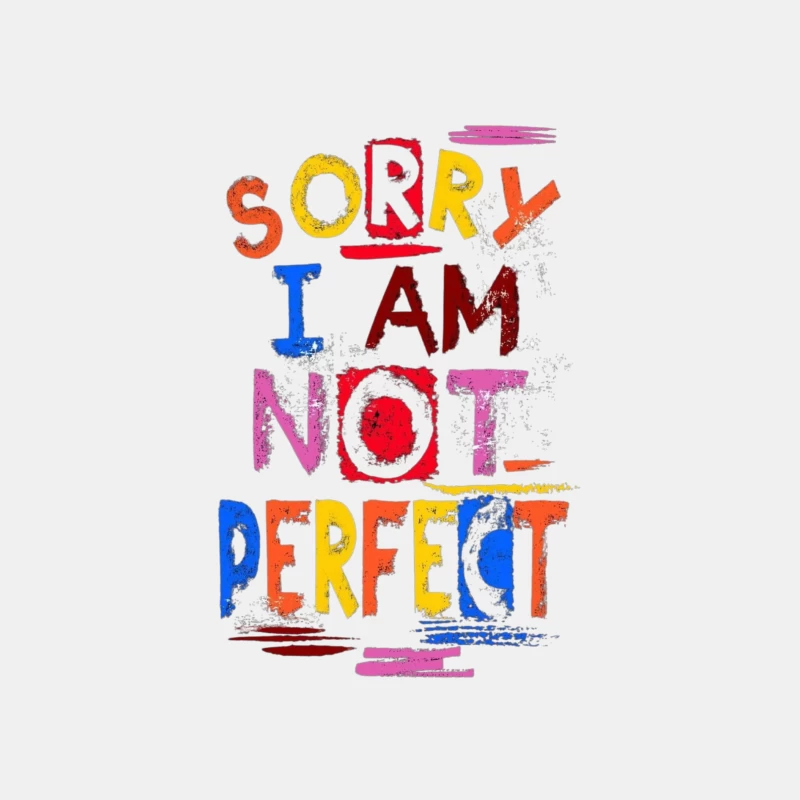Apology for Imperfection Male Tank Top