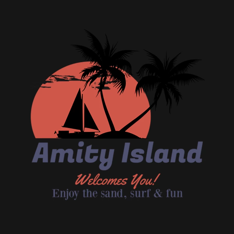 Amity Island Mouse Pad