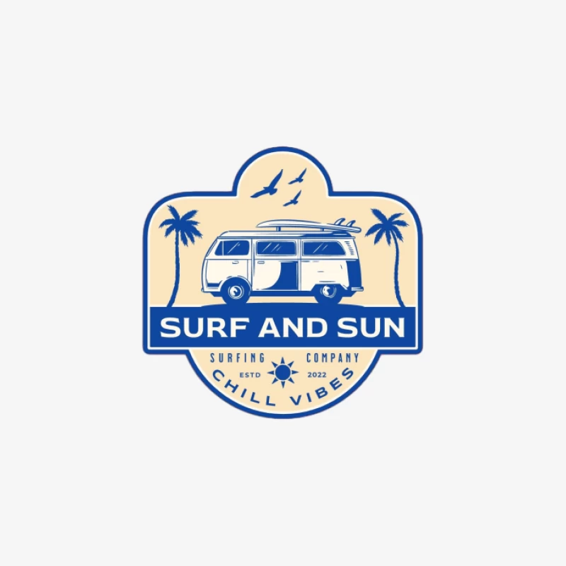 Surf et Soleil – Ambiance Détente Surf Femme Sweat-shirt à enfiler