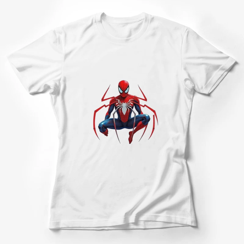 Spider-Man Advanced Suit from Marvel's Spider-Man Video Game Female T-Shirt