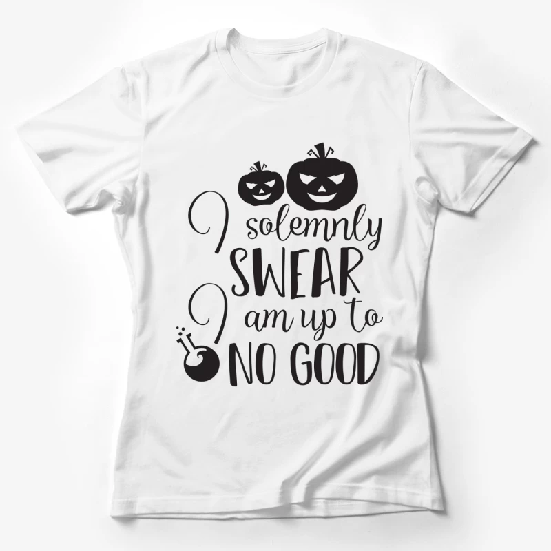 Design Halloween Esprit Malicieux Femme T-Shirt