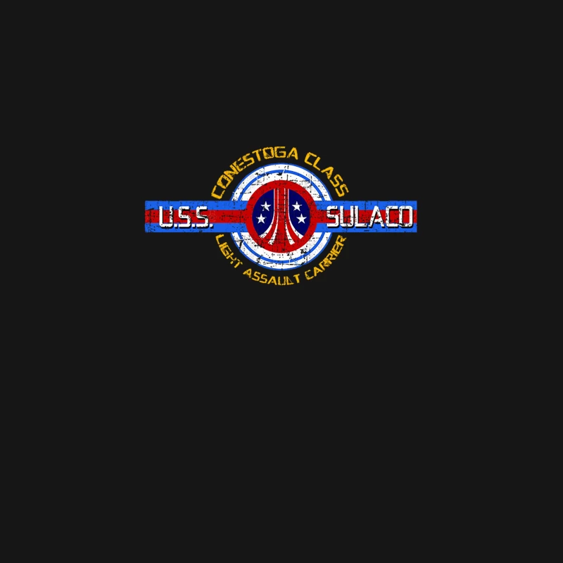 USS Sulaco, distresed Desk Mat