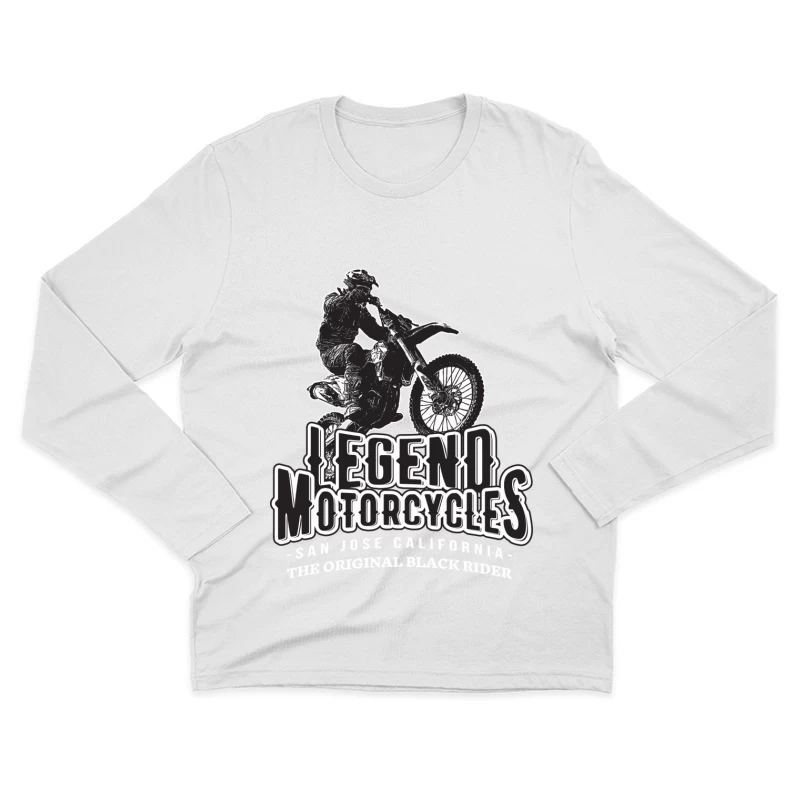 Motocross-Legende Herren Langarm T-Shirt