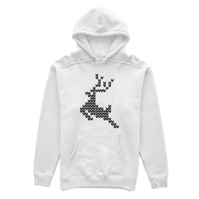 Design géométrique en chevrons Femme Sweat à capuche