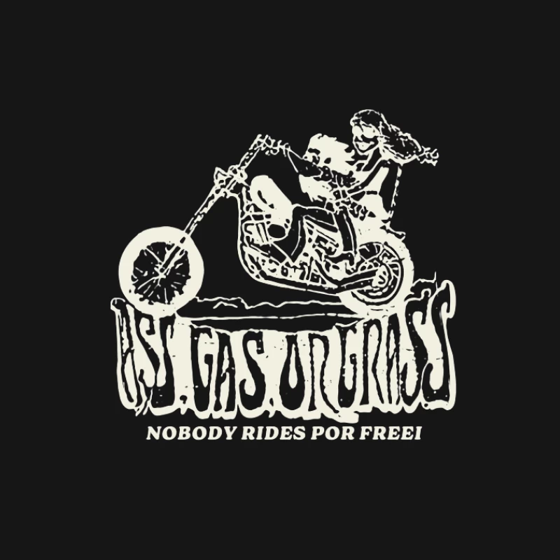 Motorradfahrer Grafik mit Spruch Herren T-Shirt
