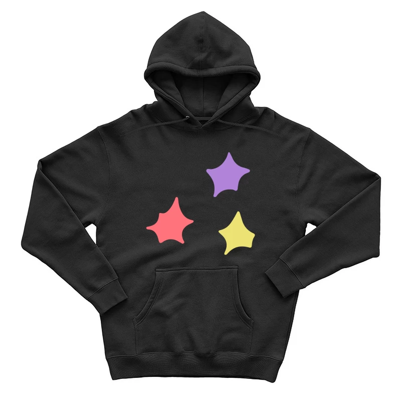 Étoiles colorées abstraites Homme Sweat à capuche