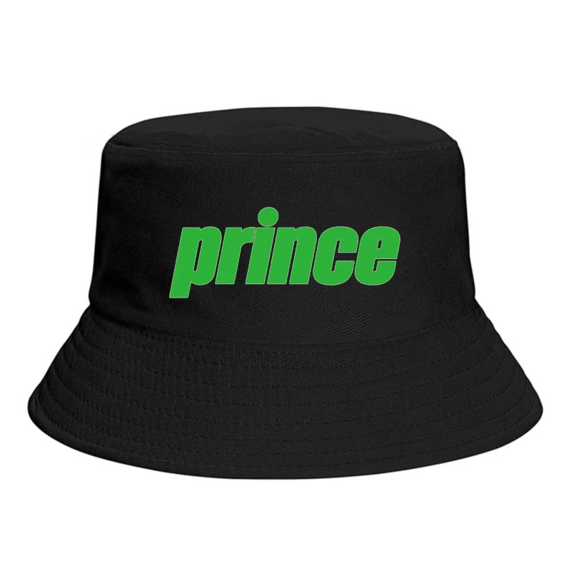 Prince Sports Brand Green Logo Bucket Hat