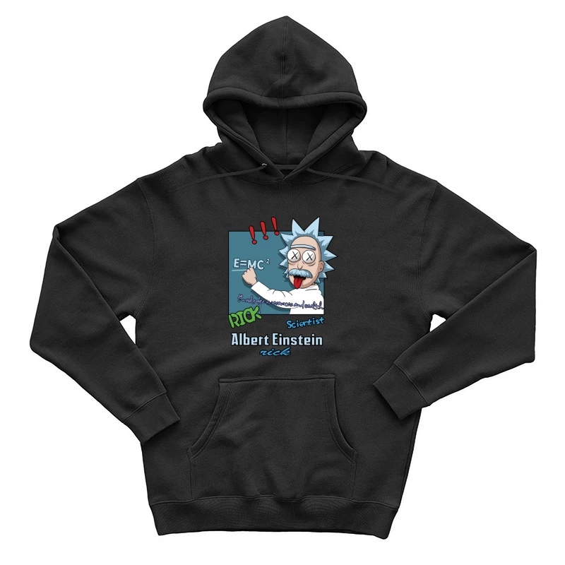 Verrückter Wissenschaftler-Parodie Herren Pullover Hoodie