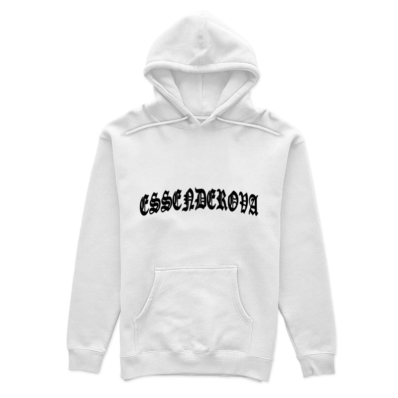 Gothische Schriftzug Damen Pullover Hoodie