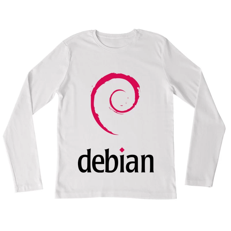 debian merchandise Female Long Sleeve T-Shirt