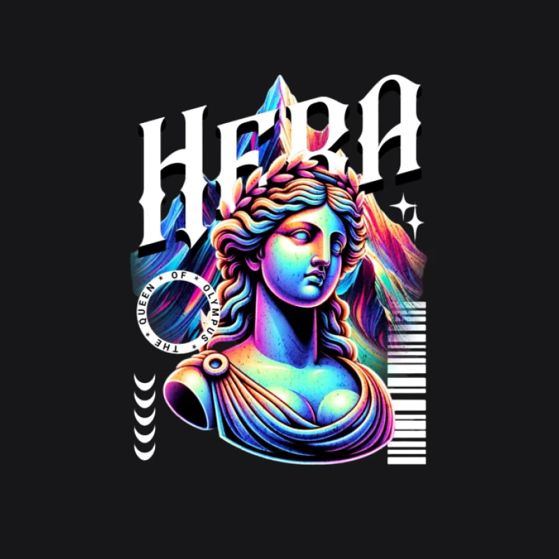 Héra, Déesse de l'Olympe, Art Homme Sweat à capuche