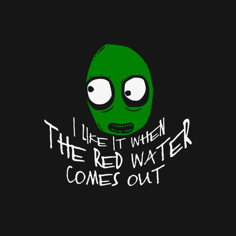 Salad Fingers Red Water Female Long Sleeve T-Shirt