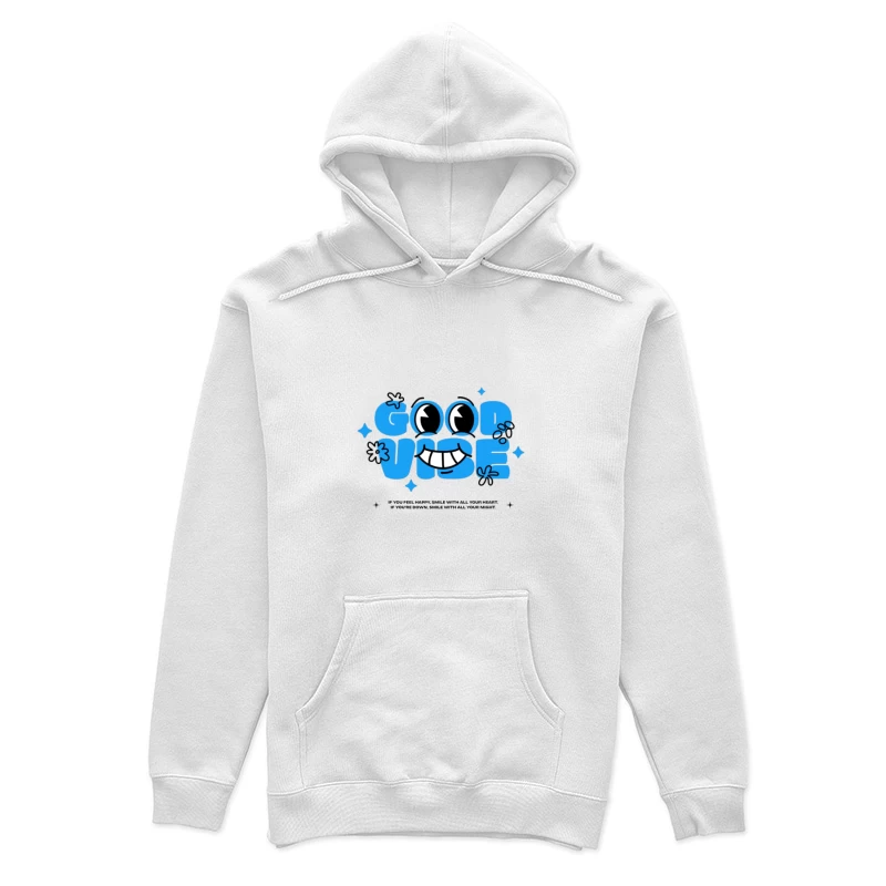 Gute Stimmung Lächeln Design Damen Pullover Hoodie