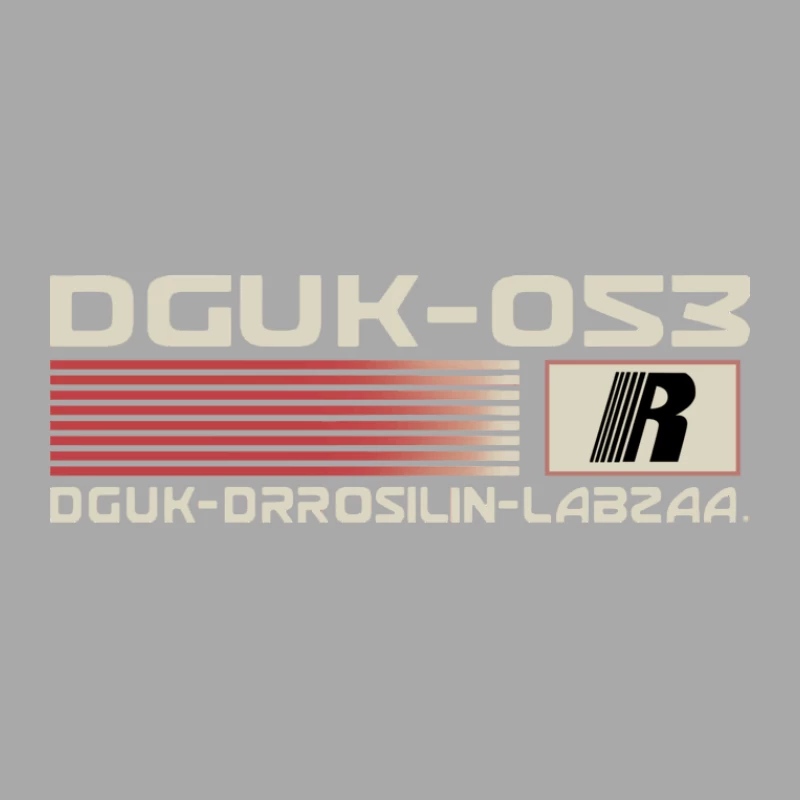 Design-Grafik DGUK-Logo Rot Damen Pullover Hoodie
