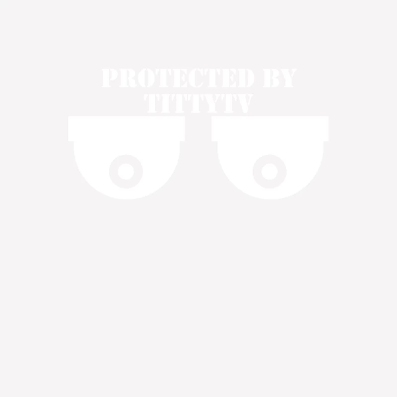 Protected By Titty Tv Male T-Shirt