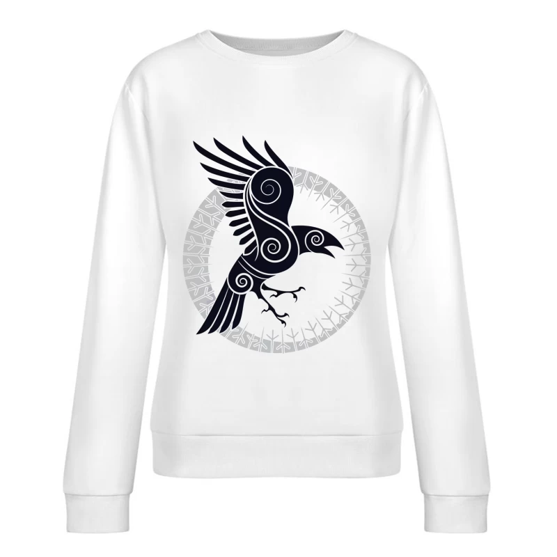 Raven of the Ancient Skies Female Pullover Sweatshirt