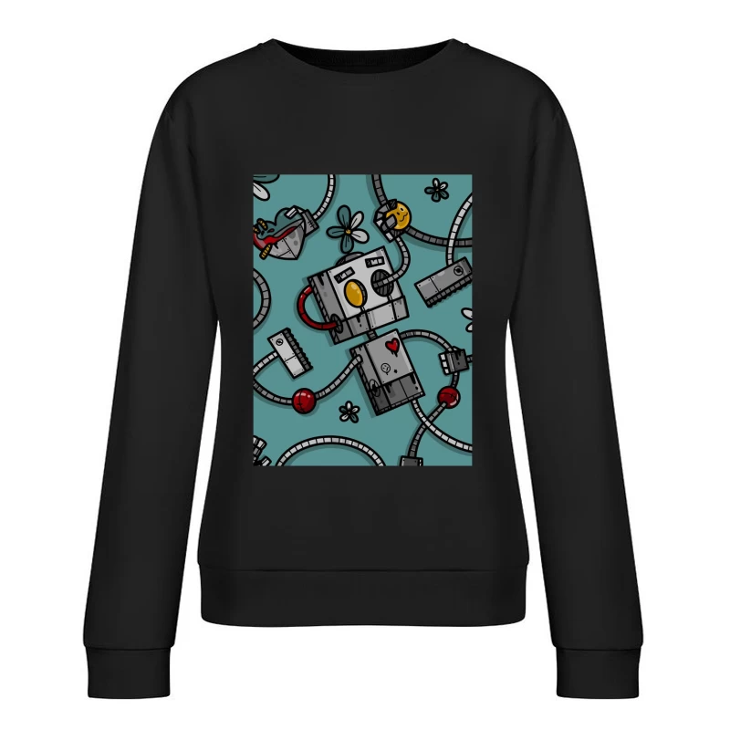 Robokite Repair Female Pullover Sweatshirt