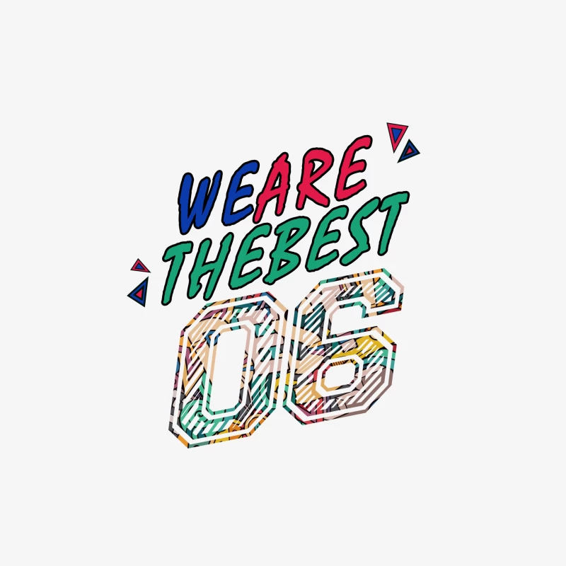 Kunstvolles Design mit Zahlen und Buchstaben Herren Langarm T-Shirt