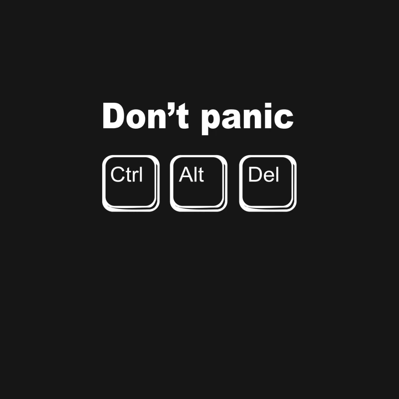 Don_t PanicCntrl Alt Del Desk Mat