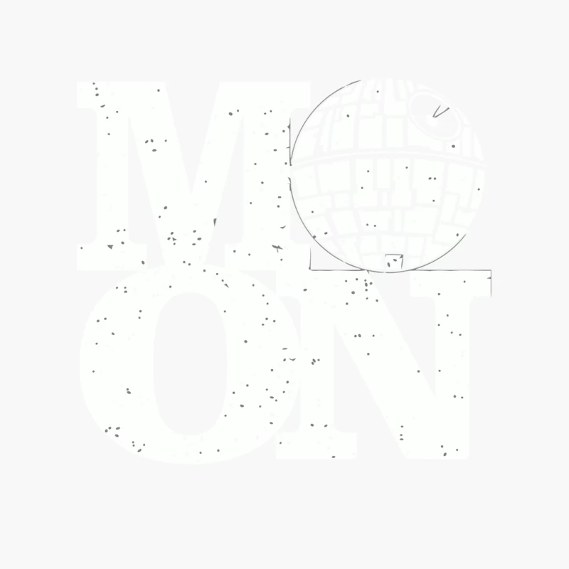 Minimalist Sketch of Moon and Stars in Night Sky Cotton Tote Bag