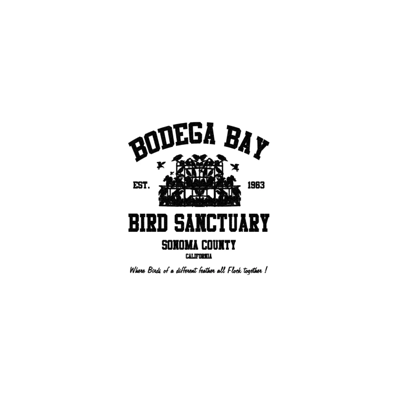 BODEGA BAY BIRD SANCTUARY 2 Desk Mat